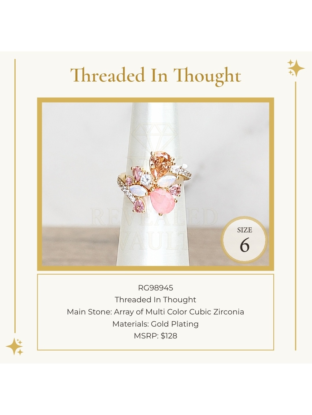 Threaded In Thought - Size 6 - OG
